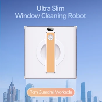 Funcția Multi-Window Cleaner Aspirator de Casa Mașină Robot Aspirator si Mop Masina de Curățare Fereastră de Robot - Imagine 2  