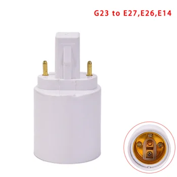 G23 să E27 Adaptor E26 Titularul Lampă Convertor de Baza Soclu Bec LED Extinde Extensie Plug - Imagine 1  
