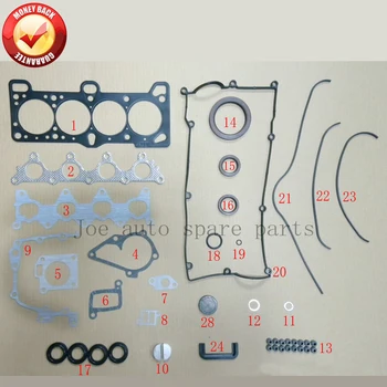 G4EE Motor Complet set garnituri kit pentru Hyundai Accent/Click 05-10 / KIA Rio 2005 - 1399cc 1.4 L 20910-26L00 50285300 FH6240 - Imagine 1  