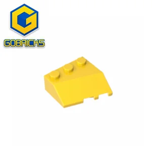 Gobricks GDS-90044 Pană 3 x 3 Înclinat Stânga compatibile cu lego 42862 Blocuri jucarii pentru copii cadouri - Imagine 1  