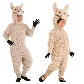 Halloween pentru Copii Zi de performanță etapă de Copii animalele adulte American cămilă, lamă, cămilă, cal, cămilă joc costume - Imagine 1  