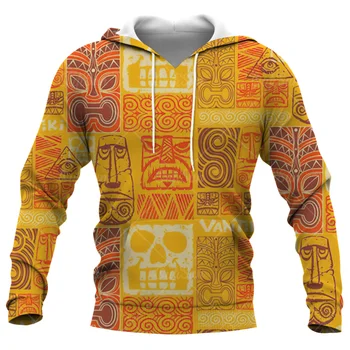 Jachete Pentru Barbati Etnice Element Modele de Hanorace Noi din Bumbac Îmbrăcăminte pentru Bărbați Kanye Toamna Lunga Casual cu Maneci Supradimensionate Sus - Imagine 1  