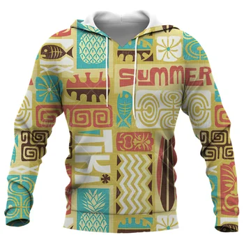 Jachete Pentru Barbati Etnice Element Modele de Hanorace Noi din Bumbac Îmbrăcăminte pentru Bărbați Kanye Toamna Lunga Casual cu Maneci Supradimensionate Sus - Imagine 2  