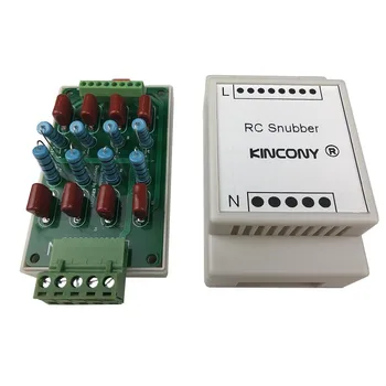 Kincony 8CH RC Absorbție Snubber Modul de Circuit Releu Contact de Protecție Rezistență la Supratensiune pentru Smart Cutie de Distribuție - Imagine 1  
