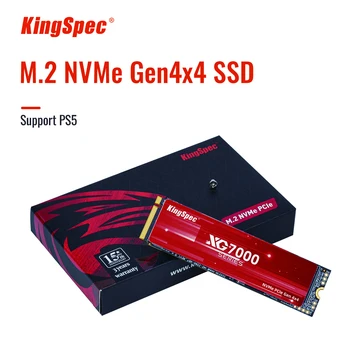 KingSpec SSD M2 512GB ssd de 1TB, 2TB 4TB NVME Ssd Gen4 M. 2 PCIe 4.0 Hard Disk Drive-uri Solid state NMVE Hard Disk pentru Laptop Desktop PS5 - Imagine 1  