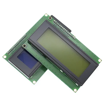 LCD2004+I2C LCD2004 20x4 2004A Albastru Ecran Verde Caracter LCD IIC Interfață Serială Modul Adaptor pentru Arduino - Imagine 2  