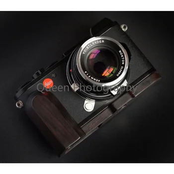 Lemn de Abanos Nuc L de Mână Suport de Prindere pentru Leica CL Camera lucrate Manual din Lemn 샤오미 샤오미 Accesorii - Imagine 1  