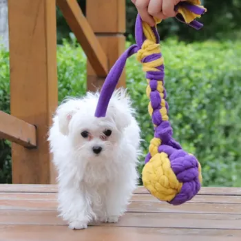 Manual de Câini de Formare Tragator Anti-Musca Plutitoare Interactive Câine Jucării de ros Agresiv guma de Formare Pătură se Concentreze de Muncă - Imagine 1  
