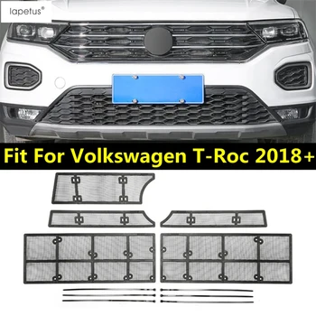 Masina Față De Insecte Introduce Plase Cu Ochiuri Grila De Protecție Accesorii Exterioare Refit Kit Se Potrivesc Pentru Volkswagen T-Roc T Roc 2018 - 2021 - Imagine 1  