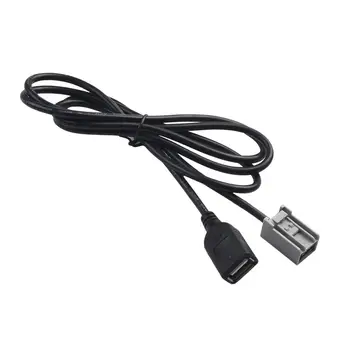 Masina USB AUX Cablu Adaptor Accesorii MP3 Music Interface Adaptor USB pentru Honda Civic Jazz, Cr-v, Accord Odyssey 2008-2013 - Imagine 1  