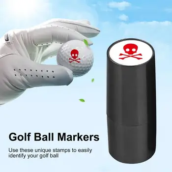 Minge De Golf Stamper Portabil Minge De Golf Sigiliu Marcarea Timbre Iute Uscat Golf Ball Marker Flexibil, Reutilizabil Asortate Sigiliu Marca Golf - Imagine 2  