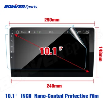 Moale Nano-acoperite cu Ecran Folie de Protectie(Nu Sticla) Pentru DSP Android 10 PX6 GPS Radio Auto Multimedia Navigare - Imagine 2  