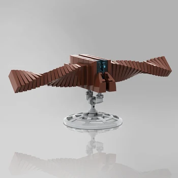 MOC 139001 Nano, Dark Aster Nava de Luptă Model Blocuri Film Arme Cărămizi Galaxy Film Jucării Și Cadouri pentru Copii - Imagine 1  