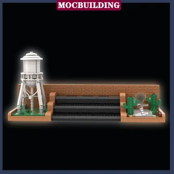 MOC Display Stand Model de Bloc de Asamblare Colecție Serie de Cadouri de Crăciun Jucării - Imagine 2  