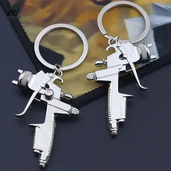 Moda Pistol De Pulverizare Cu Apă Breloc Genți Bărbați Creative Masina Bag Cheia Accesorii Inel Pandantiv Fierbinte - Imagine 1  