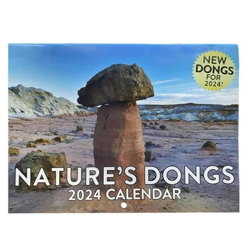 Naturi Dong Calendar 2024 ,Natura Amuzant Calendar Pentru Adulți Cadouri - Imagine 1  