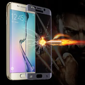 New Sosire Curbat Din Sticla Temperata De Paza Full Folie De Protectie Ecran Pentru Samsung S6 Edge/S3 9300/S5 Promovare - Imagine 1  