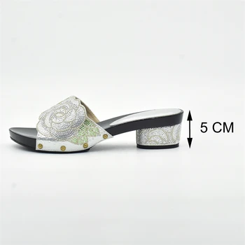 New Sosire Designer de Pantofi pentru Femei de Lux 2023 Femei Pantofi de Vara pentru Femei Rochie Pantofi Deget de la picior Deschis Stras Pantofi de Nunta pentru Doamna - Imagine 2  