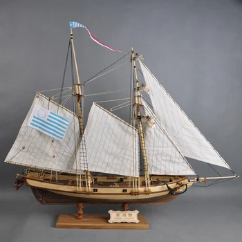 Newport DIY Model de Navă 1/70 1/32 Barcă din Lemn Model Model Băiat Jucărie Cadou de Colectie - Imagine 1  