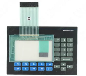Noi de schimb Compatibile Atingeți panoul Tactil Tastatura cu Membrană Pentru Panelview 550 2711-B5A3 2711-B5A5 - Imagine 1  