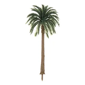 Noi Plante in Miniatura Nisip Masă Peisaj model de Palmier de nucă de Cocos Ambarcațiuni Micro Peisaj de Plastic Bonsai Ghivece model - Imagine 1  