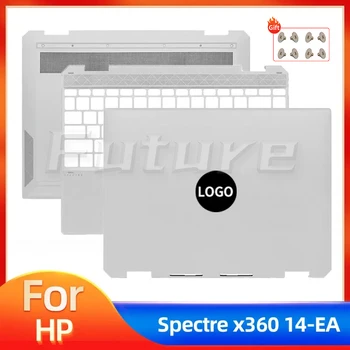 Noua husa pentru Laptop Pentru HP Spectre X360 14-EA LCD zonei de Sprijin pentru mâini Capacul din Spate Caz de Sus de Jos în Caz de Sus a Capacului din Spate Argintiu - Imagine 1  