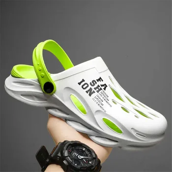 numărul 45, fără tocuri de argint de culoare pantofi pentru bărbați sandale 48 dimensiune faimosul brand papuci de casă adidasi sport casual hypebeast YDX1 - Imagine 1  