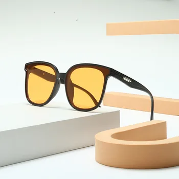 Ochelari de soare Unisex Pătrat de Epocă Ochelari de Soare Brand Faimos Sunglases Polarizat ochelari de Soare Retro Feminino pentru Femei Barbati - Imagine 2  