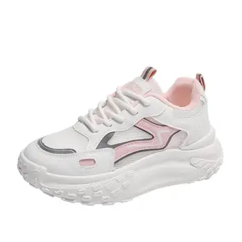 Pantofi Drăguț Pentru Femei Platforma Adidași, Mocasini Confortabil Respirabil Formatori Lolita Elegant De Tenis Doamnelor Pantofi Casual Ieftine - Imagine 2  