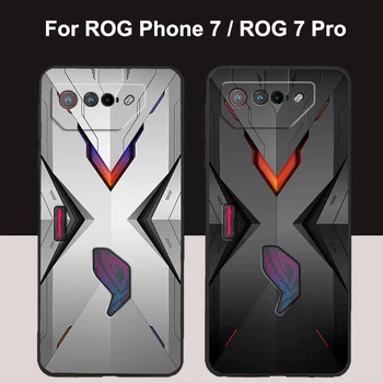 Pentru Asus ROG Phone 7 Caz ROG7 Pro Protector din Silicon Moale de Telefon Capacul din Spate ROG7 Cazuri pentru Asus ROG 7 Pro Fundas la Șocuri Capa - Imagine 1  