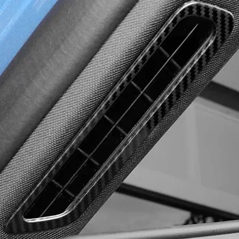 Pentru Ford Explorer U625 2019 2020 2021 Styling Auto Autocolant Garnitura Capac Rama Lampa Trim Fața Aer condiționat Priza de Aerisire 2 buc - Imagine 2  
