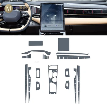 Pentru Geely Atlas AZKARRA 2023 Auto Interior consola centrala Transparent TPU folie de Protectie Anti-scratch Repair filmul Accesorii - Imagine 2  