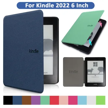 Pentru Kindle 2022 a 11-a Generație de 6 Inch Caz C2V2L3 Magnetic Coajă de Protecție Flip E-book Protector de Acoperire Husă Funda 6