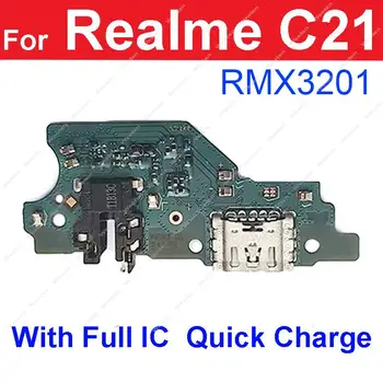 Pentru Realme C35 C25Y C21Y C25 C25S C20 C21 Port Încărcător USB Conectorul de pe Placa de Încărcare USB Dock Bord Mici Cablu Flex Piese - Imagine 2  
