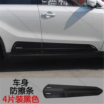 Pentru Suzuki Vitara 2015 2016 2017 2018 Car styling ABS Cromat corp muluri laterale ușă laterală decor 4BUC Styling Accesorii - Imagine 2  