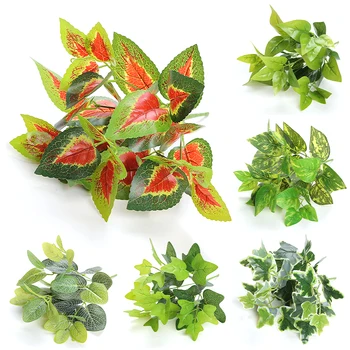 Plante Artificiale Verde Bonsai Copac Mic De Plante În Ghiveci De Flori False Ghivece, Ornamente De Grădină, Balcon, Decor Acasă Ambarcațiuni De Plante - Imagine 2  