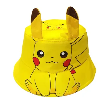 Pokemon Pikachu Cusatura Caracter de Sport în aer liber pentru Copii Pălărie Drăguț Confortabil de Baseball Capace de protecție Solară Capac de Petrecere pentru Copii, Cadou Jucarii - Imagine 2  
