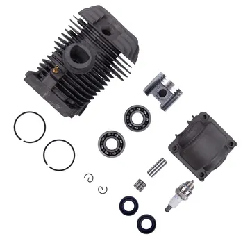 Practic Cilindru cu Piston Kit Carburator 11230201216 Accesorii Lagăre ale arborelui Cotit a Motorului Tigaie Pentru Stihl 021 MS210 - Imagine 2  