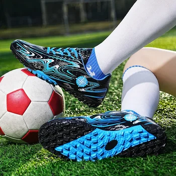 Premium Ghete De Fotbal Design Ergonomic Ghete De Fotbal Pantofi Confortabil, Se Potrivesc De Futsal Adidași Durabil En-Gros Chuteira Societate - Imagine 1  