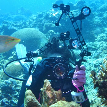 PULUZ Camera Comună Brațul sub apă Scufundări, Snorkelling Lanterna Brațele Echipamente de Fotografie Accesoriu camera Video Consumabile - Imagine 2  