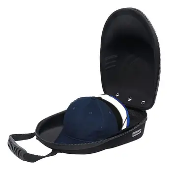 Pălărie Caz de Călătorie Portabil de Călătorie în aer liber Pălărie Caz de Transport Cu Curea de Umăr Și Carabină Impermeabil Greu EVA Cutie Pentru cele Mai multe Pălării - Imagine 1  