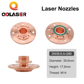 QDLASER tip G DN-2 Laser Duza Conector Q90 Înălțime 12.3 mm / 17.6 mm Filet M14 Pentru Tăiere cu Laser Fibra Mașină Duza - Imagine 1  