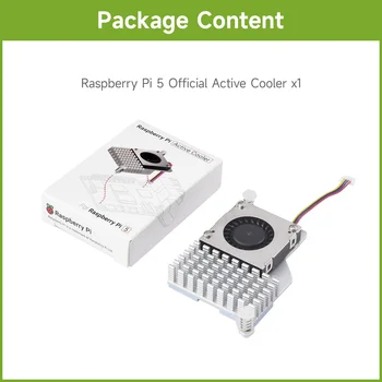 Raspberry Pi 5 Oficial Raspberry Pi Activ mai rece, cu Temperatură controlată Blower Ventilator, VENTILATOR Radiator Viteza Reglabila a Ventilatorului de Răcire - Imagine 1  