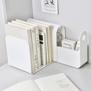 Rezervați organizator Carte de titularul deține cărți Student sertar papetărie organizator cutie Bookend desktop bookstand - Imagine 1  