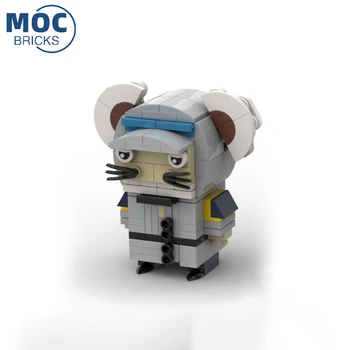 Seria de filme Maritime Overlord Pirat Colonelul Mouse Model de Costum de BRICOLAJ Asamblare Blocuri Caramizi Jucării pentru Copii Cadouri - Imagine 1  