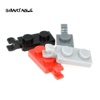 Smartable Placă Specială 1x2 Cu Clip Orizontală Blocuri MOC Piese de Jucării Pentru Copii Compatibil 63868 80buc/lot - Imagine 1  