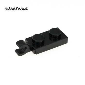 Smartable Placă Specială 1x2 Cu Clip Orizontală Blocuri MOC Piese de Jucării Pentru Copii Compatibil 63868 80buc/lot - Imagine 2  