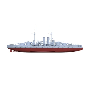 SSMODEL 700501S 1/700 3D Imprimate Rășină Model Kit SMS Viribus Unitis Battleship PLIN HULL - Imagine 2  