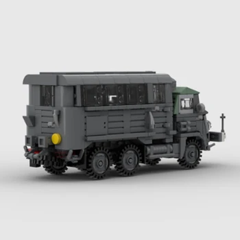 Star de Cinema Model Mc Cărămizi de Construcție 660 Militară Camion Tehnologie Blocuri Modulare Cadouri de Crăciun, Jucării DIY Seturi de Asamblare - Imagine 2  
