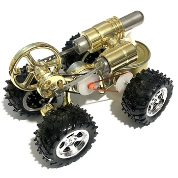 Stirling Model De Motor De Fizica Experiment De Jucărie Cadou Aburi Putere Experimentale Mașină De Jucărie Cu Motor De Învățământ - Imagine 1  